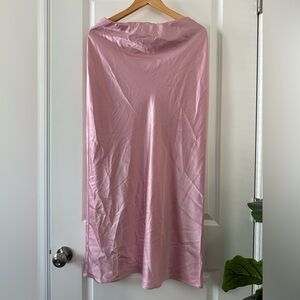 Reformation - Midi Silk Skirt